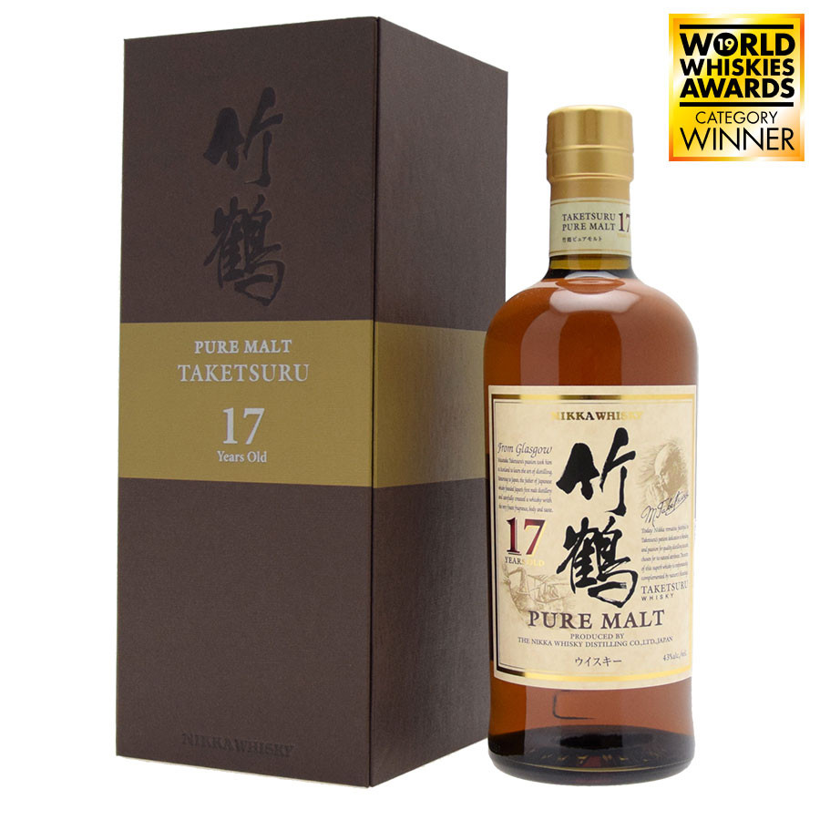 WHISKY JAPONAIS NIKKA 17 ANS TSURU 70 cl 43% - Rhum Caraibes