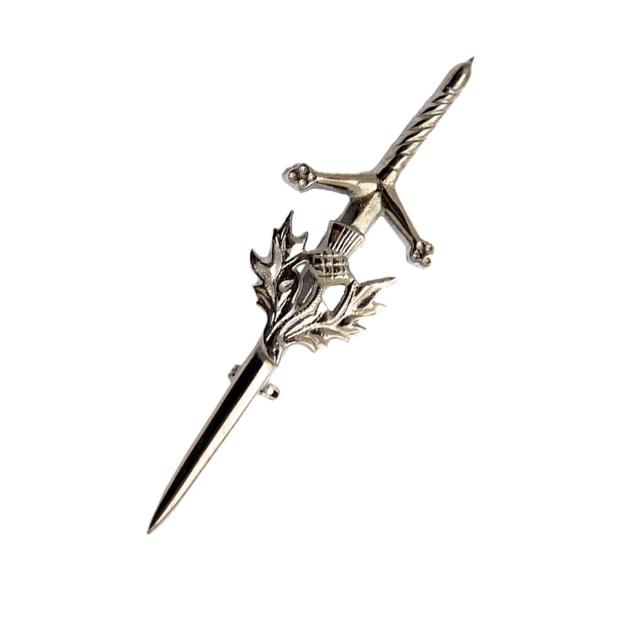 thistle kilt pin