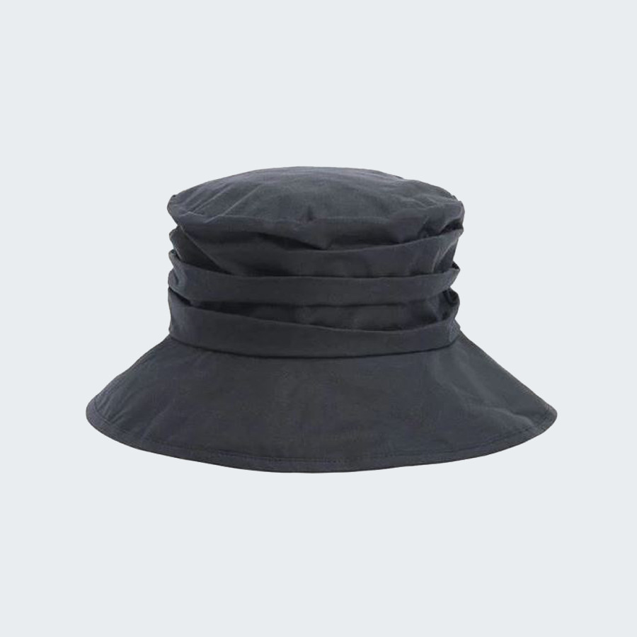 barbour navy wax cap