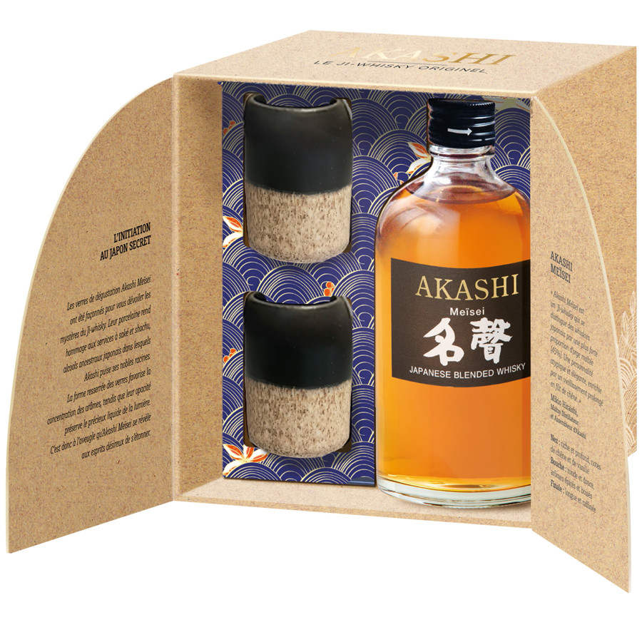 Vente en ligne coffret cadeau whisky Sortilège Original et ses 2