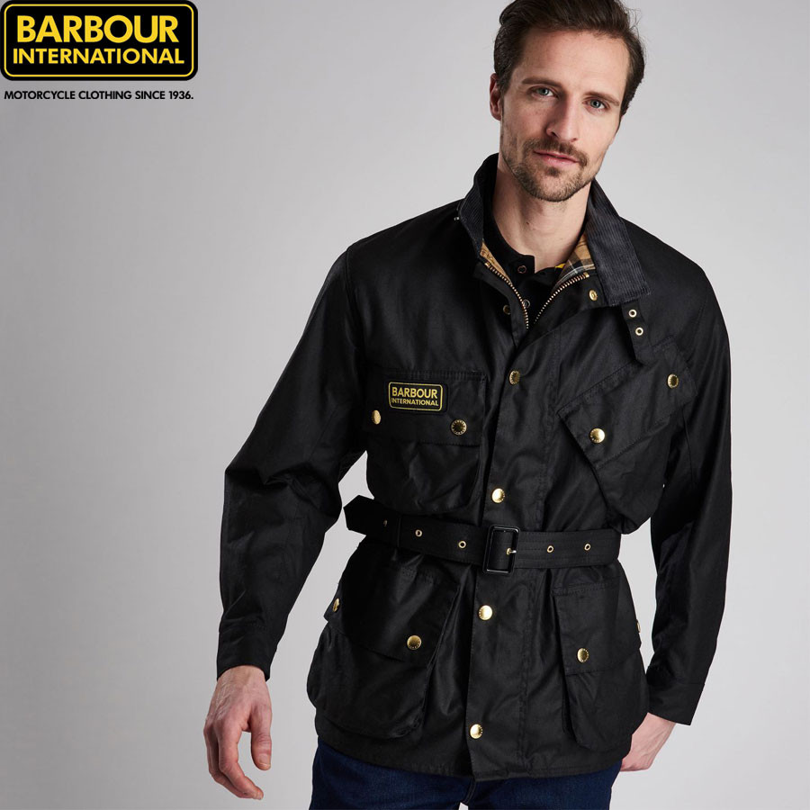 barbour international coat
