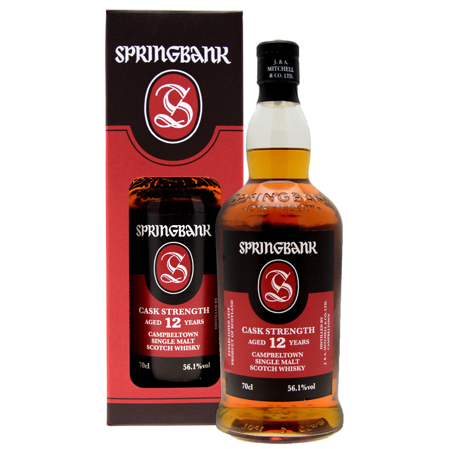 SPRINGBANKミニチュアボトルyears12old - ウイスキー