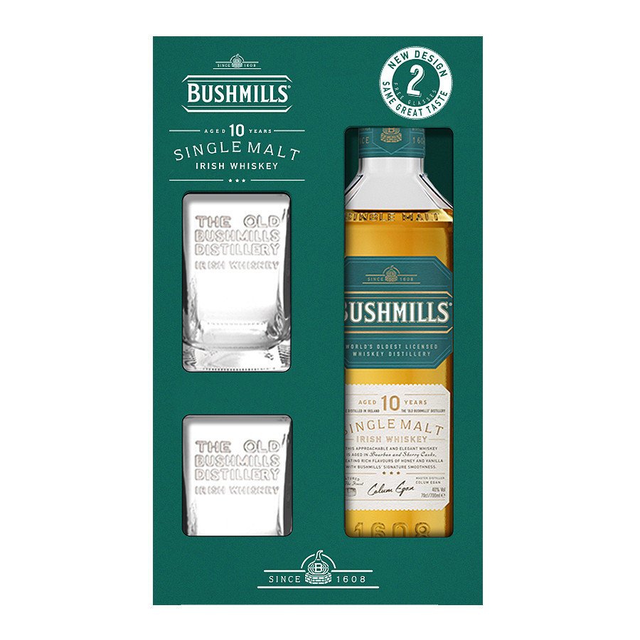 Whisky Bushmills Original 40% boite métal - Vins et Cadeaux