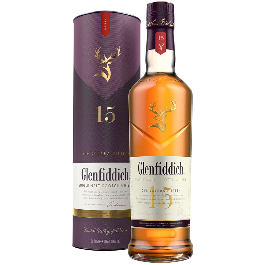 Glenfiddich 15 Years Old Solera 70cl 40 Speyside Le Comptoir Irlandais