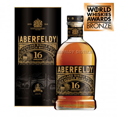 Aberfeldy 12 ans Highland Scotch Single Malt Whisky avec étui cadeau,  maturation en fûts de chêne