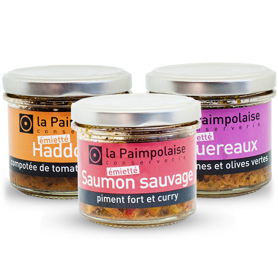 Duo Apéritif Noël La Paimpolaise 150gr - Tartinables de la mer