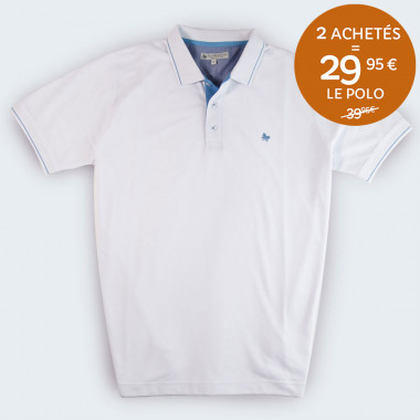 POLO HOMME MANCHES COURTES l AURON