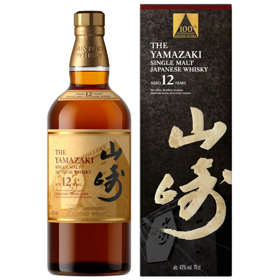 Suntory 12 Ans Single Malt Yamazaki Whisky Japonais, 70 cl : :  Epicerie
