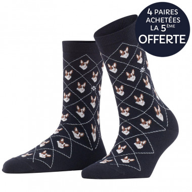 Burlington Corgi So Women Socks - Women socks - Le Comptoir Irlandais