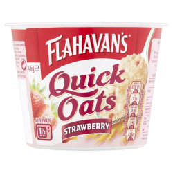 Pot Préparation Porridge Fraise 46g Flahavan's