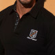 Camberabero Black Auckland Long-Sleeved Polo Shirt