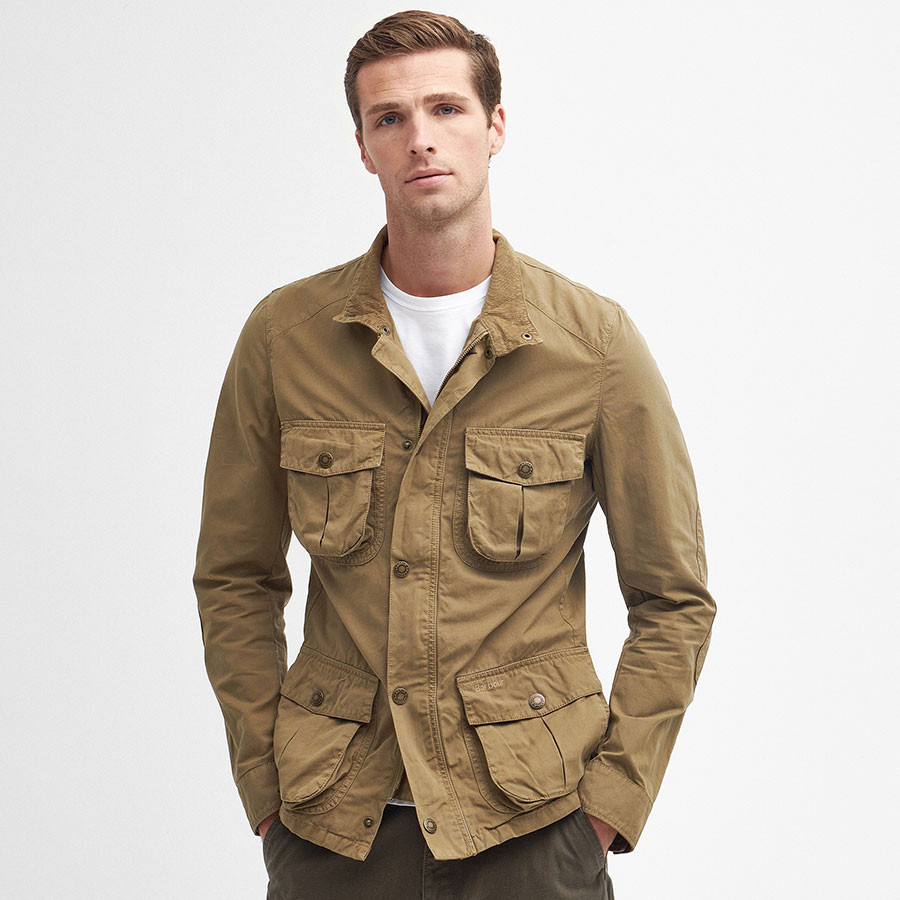 Barbour Olive Corbridge Casual Jacket Barbour jackets Le Comptoir Irlandais