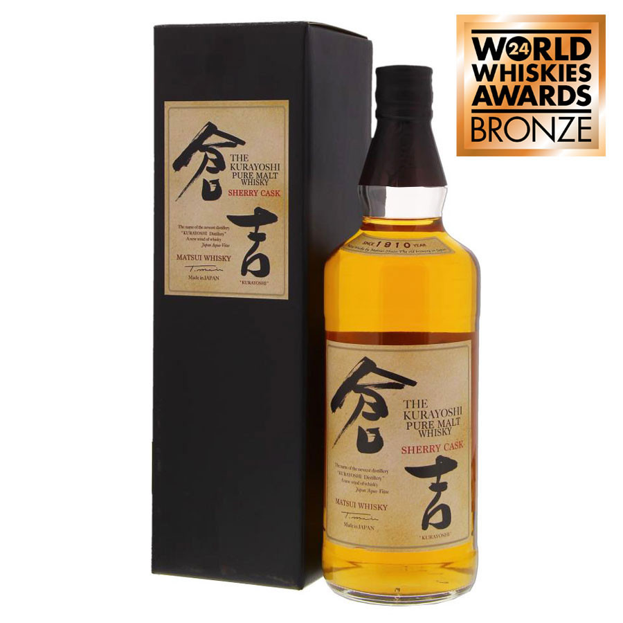 The Kurayoshi Sherry Cask 70cl 43° - Archives - Le Comptoir Irlandais