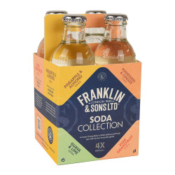 Coffret 4 Sodas Aromatisés Franklin & Sons