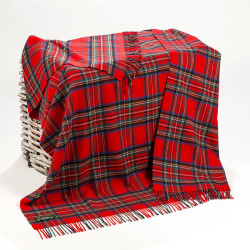 John Hanly lambswool throw