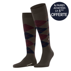 Chaussettes homme Hautes Edinburgh Burlington