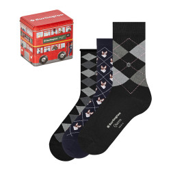 burlington british box women socks