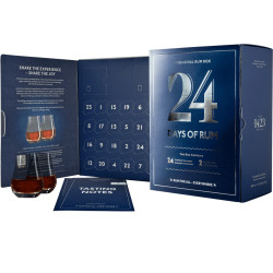 24 Days of Rum Blue Edition Discovery Box