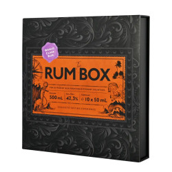 Coffret Découverte The Rum Box 10x5CL 42.3°