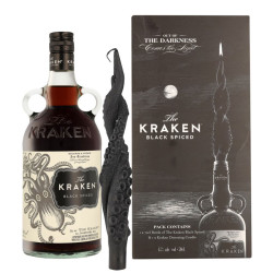 Kraken Black Spiced avec bougie 70cl 47°