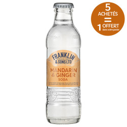 Mixer Mandarine et Gingembre Franklin & Sons 200ml