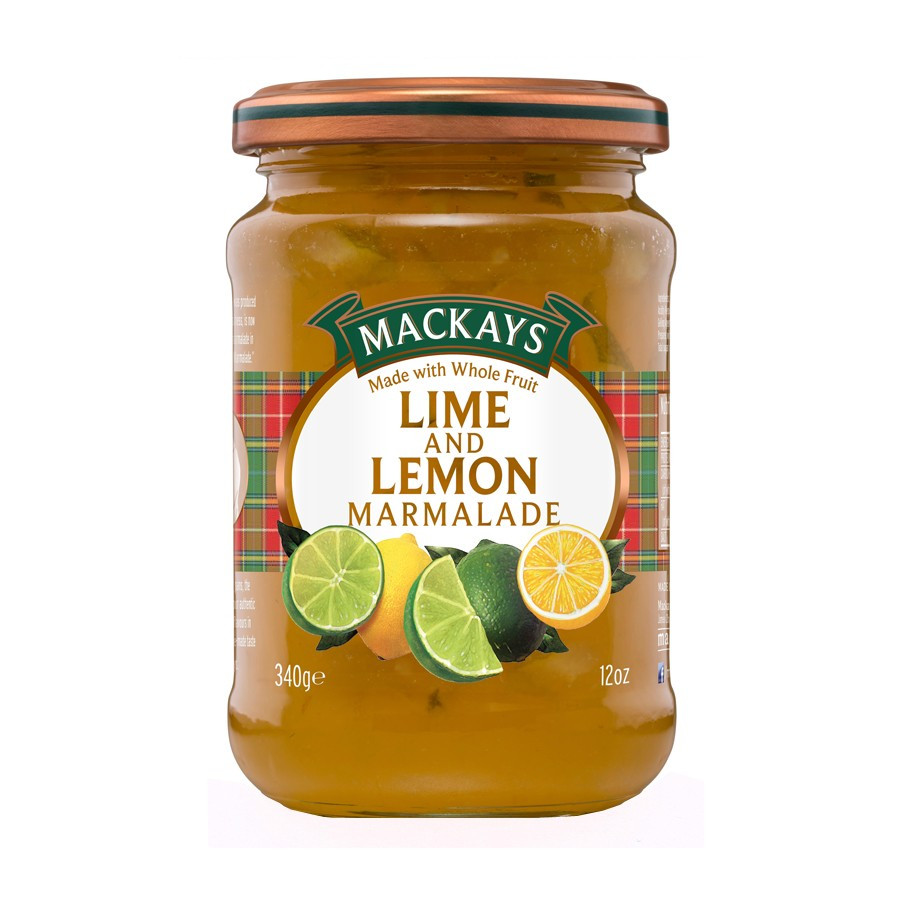 340g　Marmalade　Comptoir　Le　Mackays　Marmalades　Lemon　Lime　Irlandais