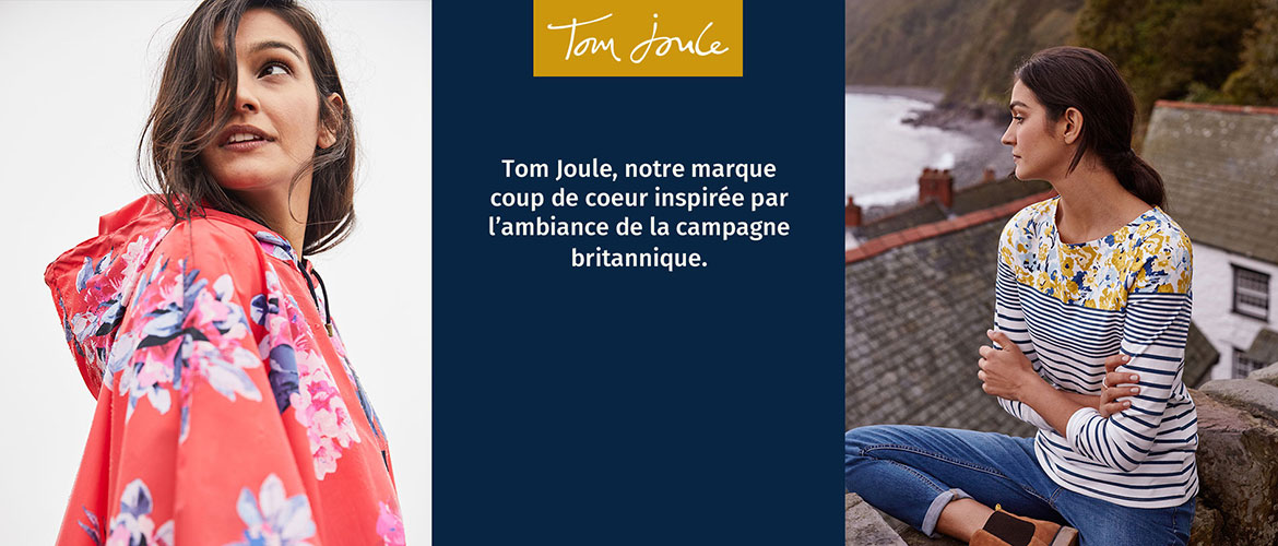 Unique from head to toe with Tom Joule Trends Le Comptoir